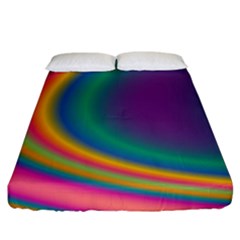 Gradientcolors Fitted Sheet (king Size) by Sparkle