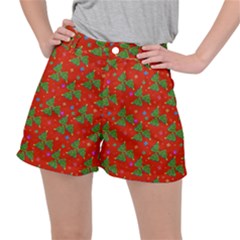 Christmas Trees Ripstop Shorts by SychEva