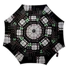 Digital Illusion Hook Handle Umbrellas (large) by Sparkle