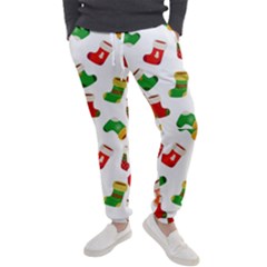 New Year s Multicolored Socks Men s Jogger Sweatpants by SychEva