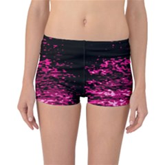 Rose Waves Flow Series 1 Reversible Boyleg Bikini Bottoms by DimitriosArt