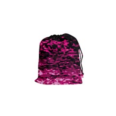 Rose Waves Flow Series 1 Drawstring Pouch (xs) by DimitriosArt