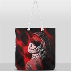 Shaman Full Print Rope Handle Tote (large) by MRNStudios
