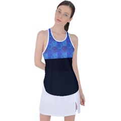 Digitaldesign Racer Back Mesh Tank Top by Sparkle