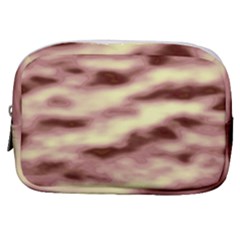Pink  Waves Flow Series 8 Make Up Pouch (small) by DimitriosArt