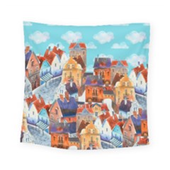 Village Square Tapestry (small) by Givinglala