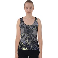 The Pollinator Velvet Tank Top by MRNStudios