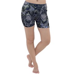 The Pollinator Lightweight Velour Yoga Shorts by MRNStudios