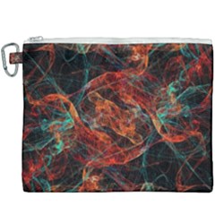 Fractal Canvas Cosmetic Bag (xxxl) by Sparkle