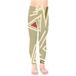 Abstract pattern geometric backgrounds   Kids  Leggings