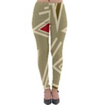 Abstract pattern geometric backgrounds   Lightweight Velour Leggings