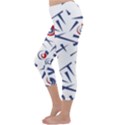 Abstract pattern geometric backgrounds   Capri Winter Leggings  View2