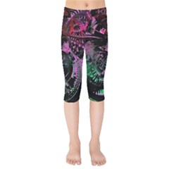 Doppler Ultrasound Kids  Capri Leggings  by MRNStudios