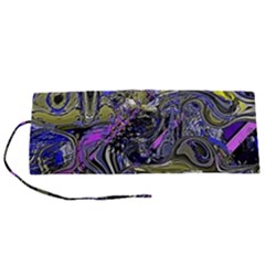 Deconstructed Green Roll Up Canvas Pencil Holder (s) by MRNStudios