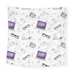 Computer Work Square Tapestry (large) by SychEva