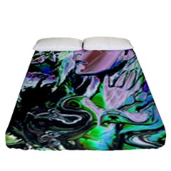 Glam Rocker Fitted Sheet (queen Size) by MRNStudios