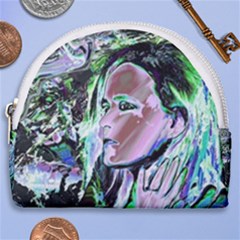 Glam Rocker Horseshoe Style Canvas Pouch by MRNStudios
