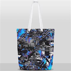 Spin Cycle Full Print Rope Handle Tote (small) by MRNStudios