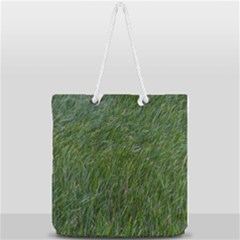 Simply Green Full Print Rope Handle Tote (large) by DimitriosArt