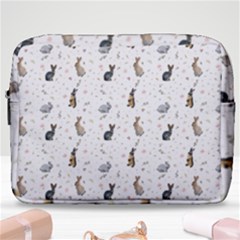 Cute Rabbit Make Up Pouch (large) by SychEva