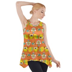 Minionspattern Side Drop Tank Tunic by Sparkle