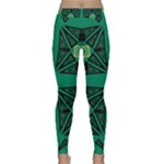 Abstract pattern geometric backgrounds   Classic Yoga Leggings