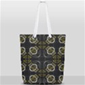 Abstract pattern geometric backgrounds   Full Print Rope Handle Tote (Small) View1