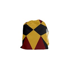 Abstract Pattern Geometric Backgrounds   Drawstring Pouch (xs) by Eskimos