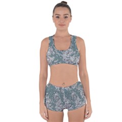 Seaweed Mandala Racerback Boyleg Bikini Set by MRNStudios