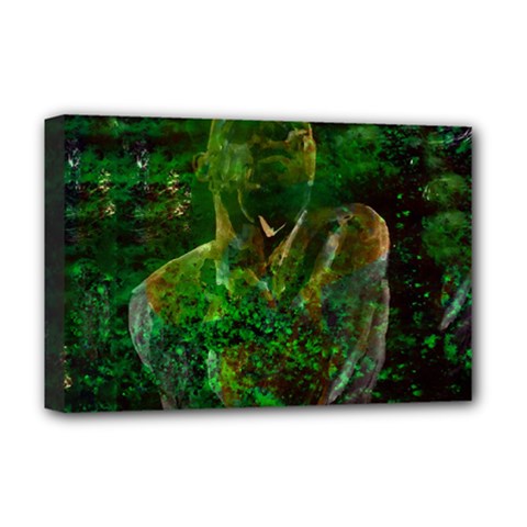 Stp 0111 Cross And Cross Deluxe Canvas 18  X 12  (stretched) by WetdryvacsLair