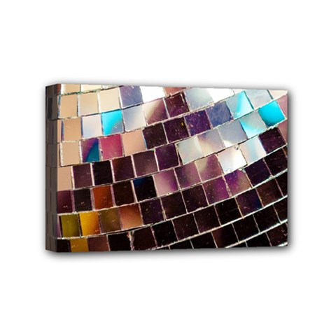 Funky Disco Ball Mini Canvas 6  X 4  (stretched) by essentialimage365