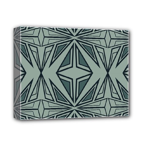 Abstract Pattern Geometric Backgrounds Deluxe Canvas 14  X 11  (stretched) by Eskimos