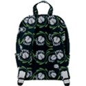 Folk flowers print Floral pattern Ethnic art Zip Up Backpack View3