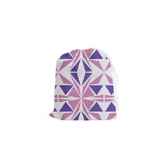 Abstract Pattern Geometric Backgrounds  Drawstring Pouch (xs) by Eskimos