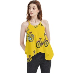 Layout Harness And Collar Flowy Camisole Tank Top by Jancukart