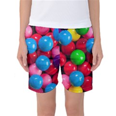 Bubble Gum Women s Basketball Shorts by artworkshop