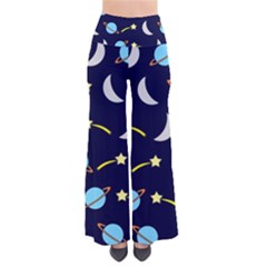 Space-pattern-colour So Vintage Palazzo Pants by Jancukart