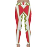 Abstract pattern geometric backgrounds Classic Yoga Leggings