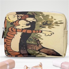 Calvin And Hobbes Make Up Pouch (medium) by artworkshop