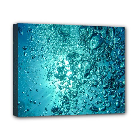 Bubbles Water Bub Canvas 10  X 8  (stretched)
