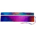 Triangles Polygon Color Roll Up Canvas Pencil Holder (L) View2