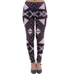 Abstract pattern geometric backgrounds Lightweight Velour Leggings
