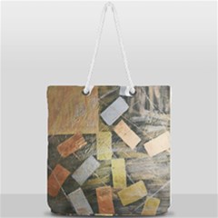 All That Glitters Is Gold  Full Print Rope Handle Tote (large) by Hayleyboop