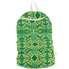 Abstract Pattern Geometric Backgrounds Foldable Lightweight Backpack by Eskimos