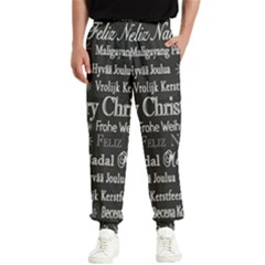 Abstract Advent Backdrop Background Card Men s Elastic Waist Pants by artworkshop