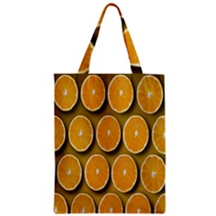 Orange Slices Cross Sections Pattern Zipper Classic Tote Bag by artworkshop