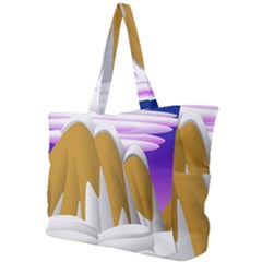 Europa Positive Thinking Mountain Simple Shoulder Bag by Wegoenart