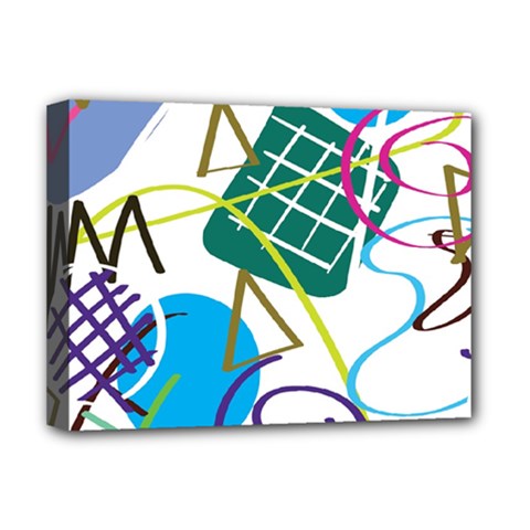 Abstract Pattern Deluxe Canvas 16  X 12  (stretched)  by Wegoenart