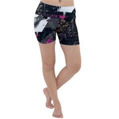 Grunge Witch Lightweight Velour Yoga Shorts by MRNStudios