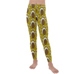 Minimalist Circles  Kids  Lightweight Velour Leggings by ConteMonfrey
